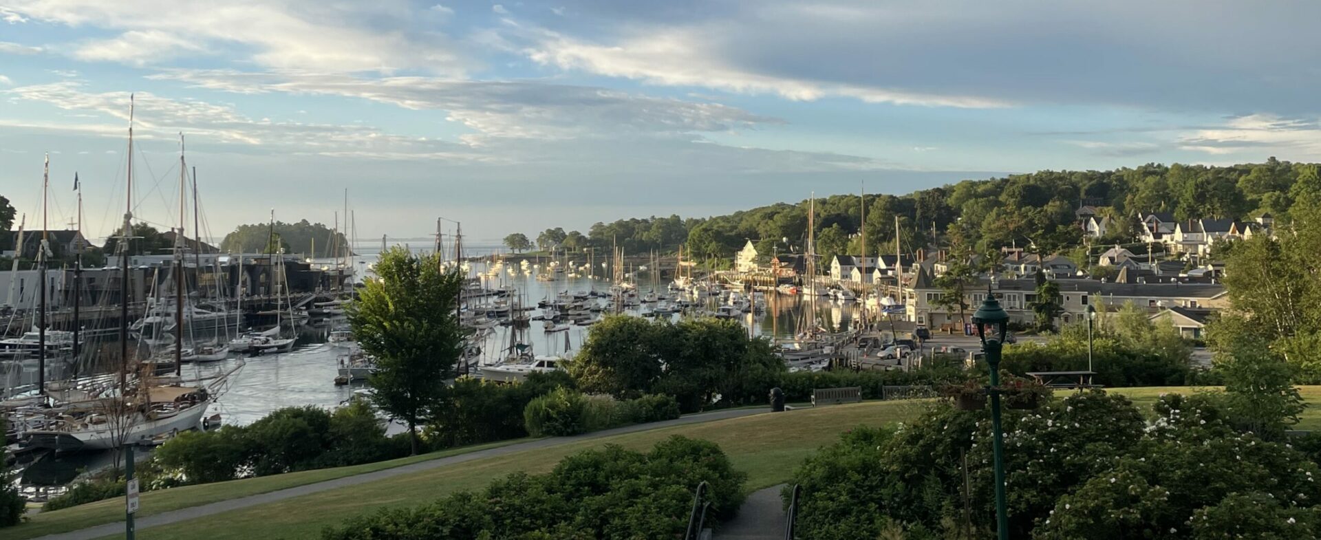 Sail boats at the Marina