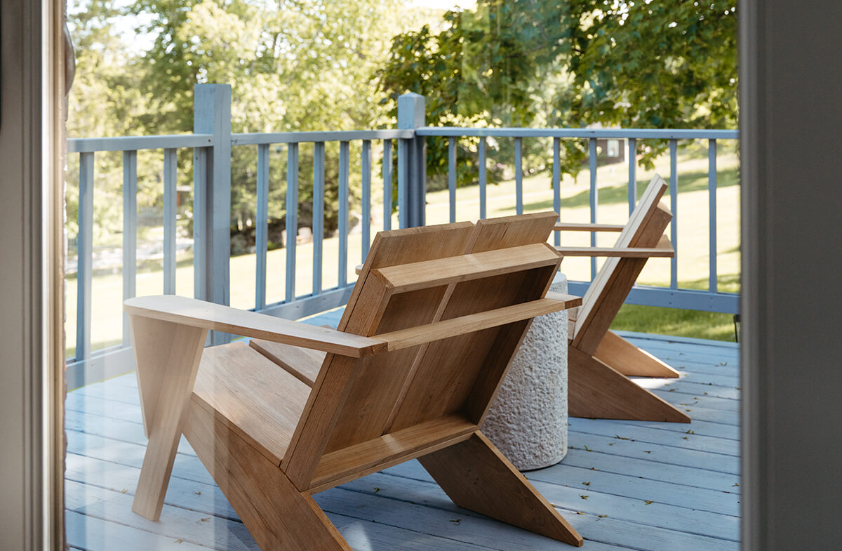 Arundel guestroom deck view