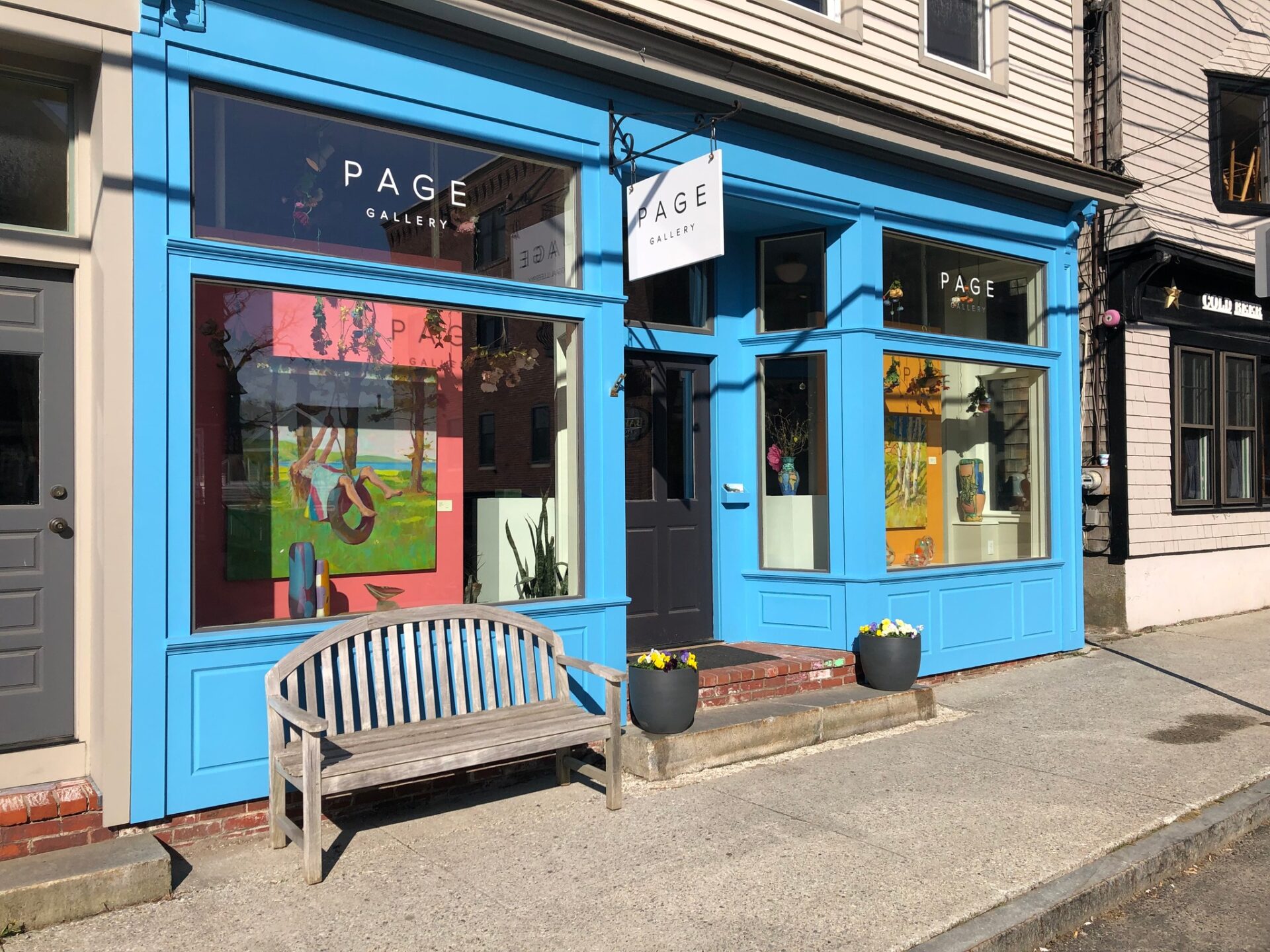 Exterior of Page Gallery